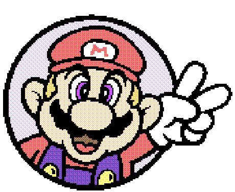 File:SMBPW Mario and Peace Sign.png