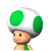 A side view of a Toad, from Mario Super Sluggers.
