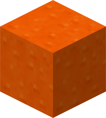 File:Minecraft Mario Mash-Up Orange Concrete Powder Render.png