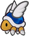 Spiky Parabuzzy from Paper Mario: The Thousand-Year Door.