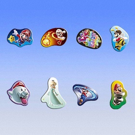 File:Super Mario Galaxy BANDAI pin line up.jpg