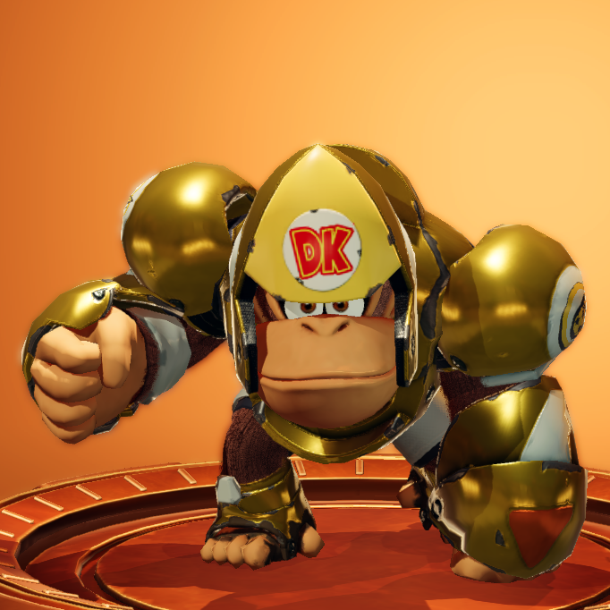 File:Donkey Kong (Muscle Gear) - Mario Strikers Battle League.png ...