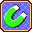 The icon for a green magnet from Diddy Kong Pilot 2001
