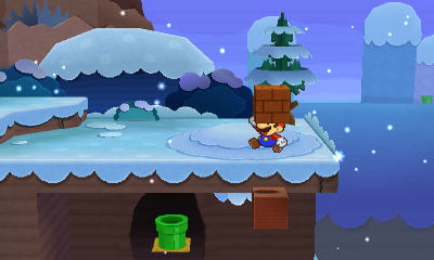 Location of the 53rd hidden block in Paper Mario: Sticker Star, revealed.