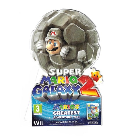 File:Super Mario Galaxy 2 Rock Mario European standee.png