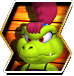 Kass's character selection icon from Donkey Kong Barrel Blast.