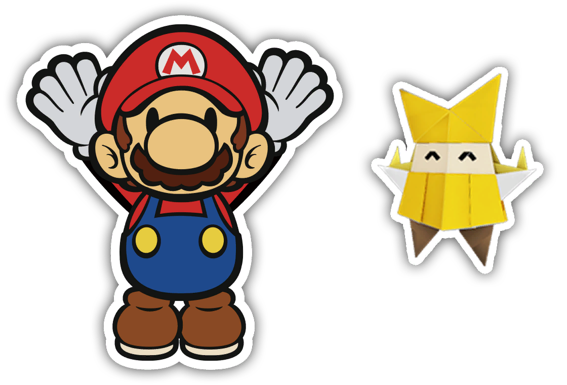 Art of Mario and Olivia from Shy Guys Finish Last