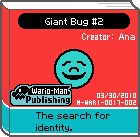 The shelf cover of one of Ana's comics from WarioWare: D.I.Y. Showcase.