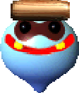 Sprite of a Balloon Bully from Yoshi's Story