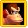 Placement icon for D.K. in Mario Kart 64