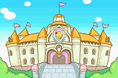 Princess Peach's Castle in Mario & Luigi RPG