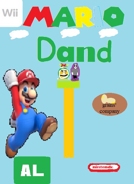 Mario Dand's Front of the physical game