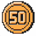 File:SMM2 50 Coin SMB3 icon.png