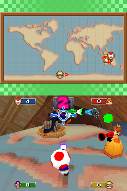 Globe Gunners from Mario Party DS