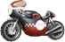 Icon of the Mach Bike for Time Trial records from Mario Kart Wii