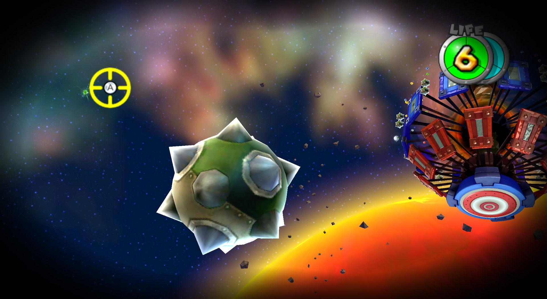 Screeshot from Super Mario Galaxy 2