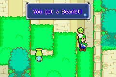 Screenshot of a Beanlet location in Mario & Luigi: Superstar Saga