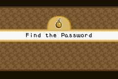 Find the Password in Mario Party Advance