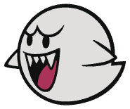 Boo Idle Animation from Paper Mario: Color Splash