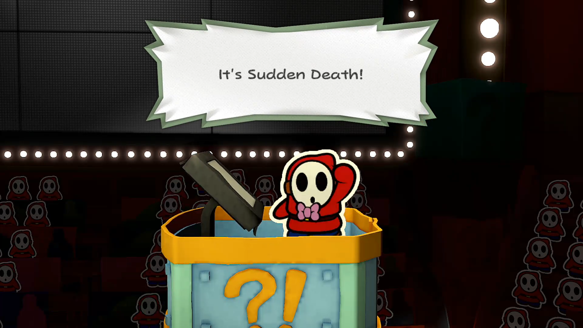 The Sudden Death round