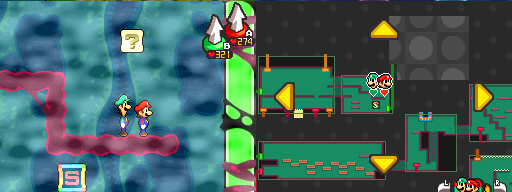 Forty-first block in Airway of Mario & Luigi: Bowser's Inside Story.