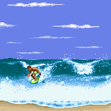 Luigi's photograph of Bondi Beach