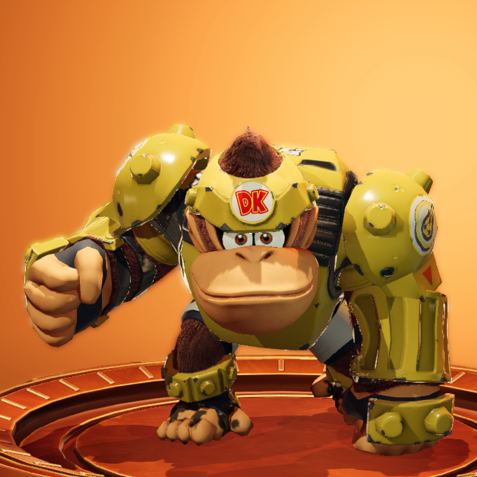 File:Donkey Kong (Cannon Gear) - Mario Strikers Battle League.png ...