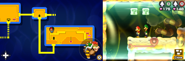 Sixteenth and seventeenth blocks in Energy Hold of Mario & Luigi: Bowser's Inside Story + Bowser Jr.'s Journey.