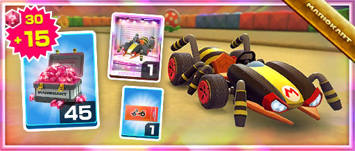 The Crawly Kart Pack from the 2020 Halloween Tour in Mario Kart Tour