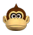 A mugshot of Baby Donkey Kong, from Mario Super Sluggers.