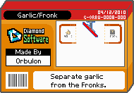 The shelf cover for one of Orbulon's microgames in WarioWare: D.I.Y.