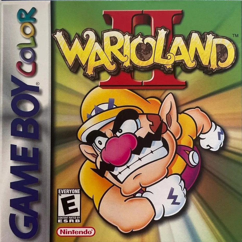 Wario Land II North American alternate cover art