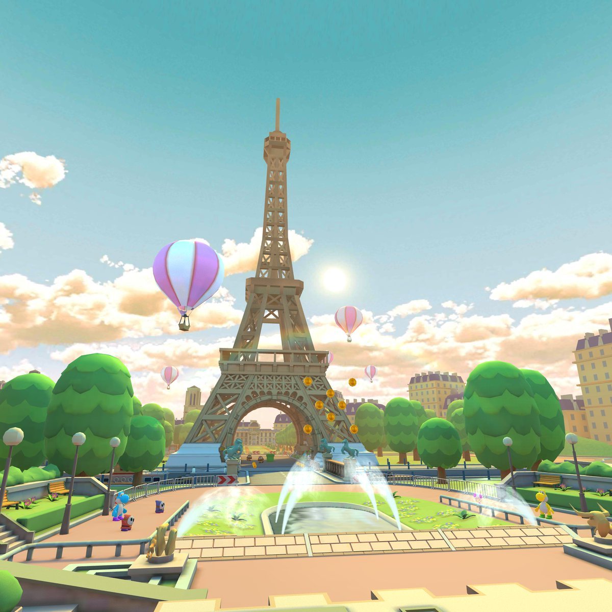 Марио в Париже