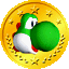 File:Yoshi Medal - Yakuman DS.png