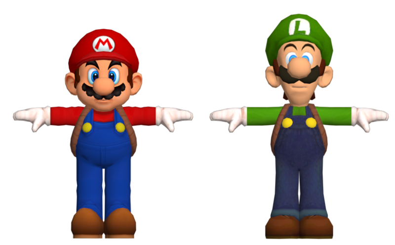 File:Luigis Mansion Mario model.png