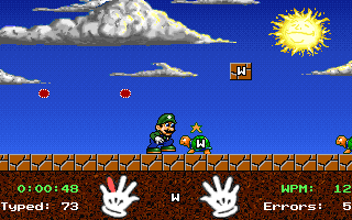 File:Mario Teaches Typing 1992 gameplay.png