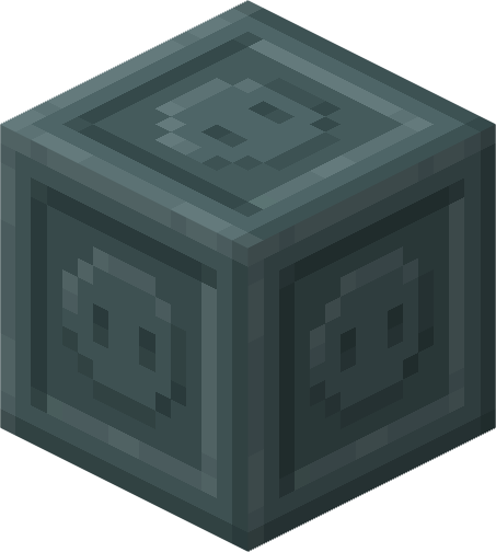 File:Minecraft Mario Mash-Up Chiseled Deepslate Render.png