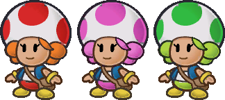 The Traveling Sisters 3 from Paper Mario: The Thousand-Year Door