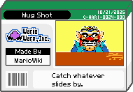 The shelf cover for one of the Job Center microgames in WarioWare: D.I.Y.