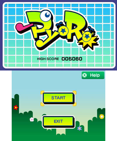 File:WWG Pyoro Title Screen.png