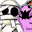 Sprite of a mission icon for the Spirit of Fright and Spirit of Power on the mission select in Yoshi Topsy-Turvy