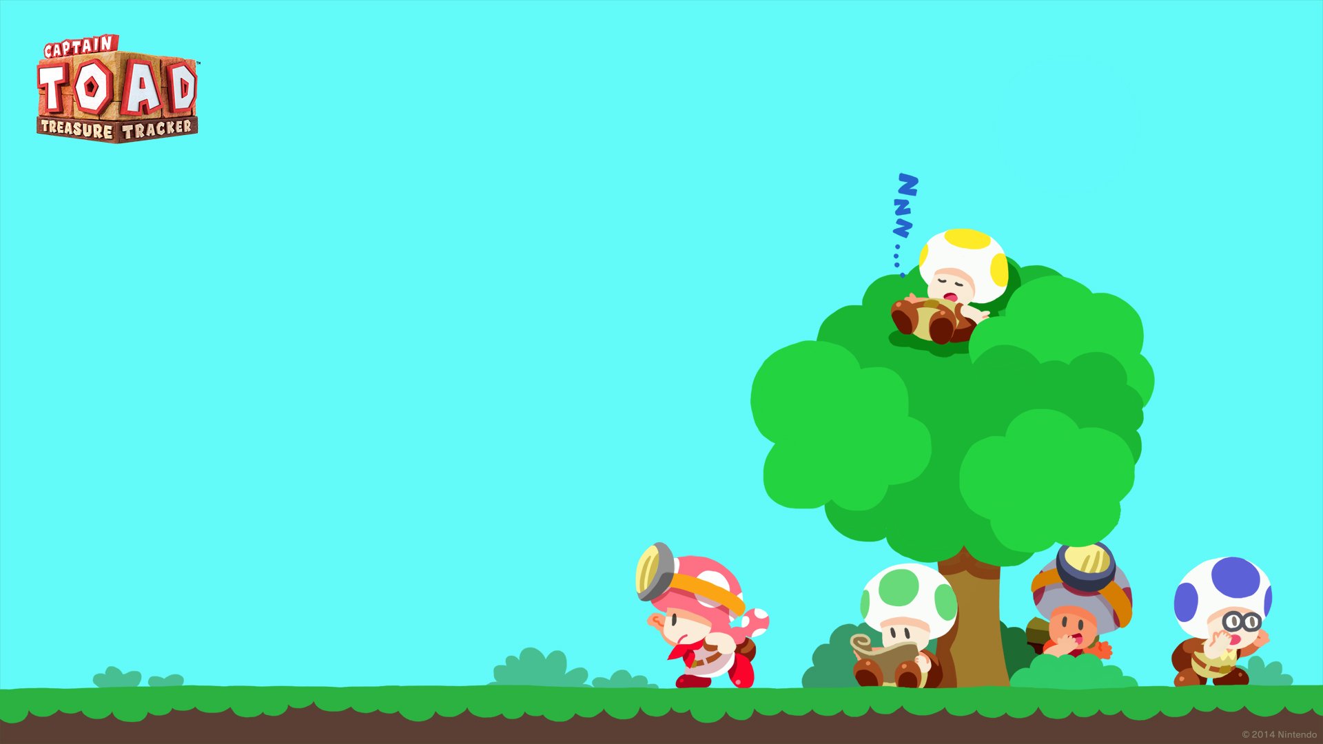 Wallpaper from Captain Toad: Treasure Tracker