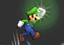 Luigi's Super Jump Punch in Super Smash Bros. for Nintendo 3DS