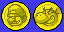 The two unused baby coins. Their graphics were found in the ROM, entirely complete.