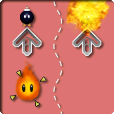 File:DDRMM Bob-omb and Podoboo.png
