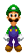 Luigi's idle animation