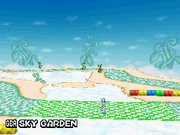 Screenshot of GBA Sky Garden