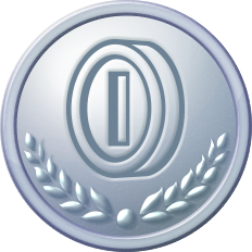 File:NSMBU Deluxe Coin Collection silver medal.png