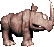 Rambi the Rhino in Donkey Kong Country 2: Diddy's Kong Quest.
