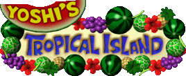 Logo for Yoshi's Tropical Island